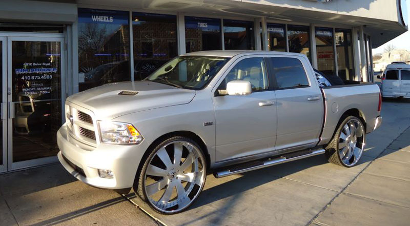 Dodge Ram On 28s